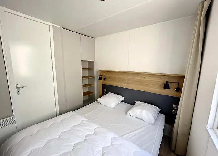 Mobil-home Grand Confort, 4 Pers, 2 Ch, Piscine Chauffee, Wifi, Animaux, Parking - Fr-1-361a-93 ז'ולוביל-לה-פאן