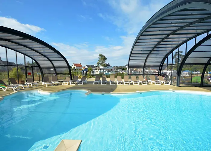 Mobil-home Grand Confort, 4 Pers, 2 Ch, Piscine Chauffee, Wifi, Animaux, Parking - Fr-1-361a-93 בית נופש ז'ולוביל-לה-פאן